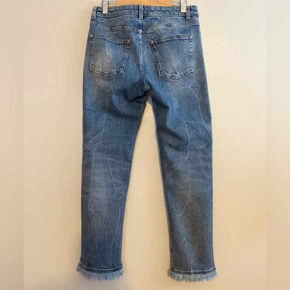 Acne Studios Women's Cropped Jeans - Picture 3 of 7